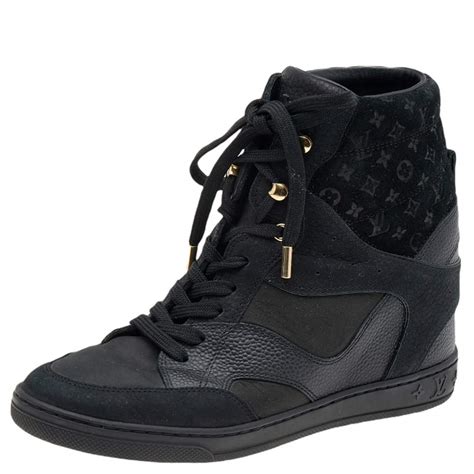 louis vuitton millenium wedge sneaker|Louis Vuitton clearance outlet sneakers.